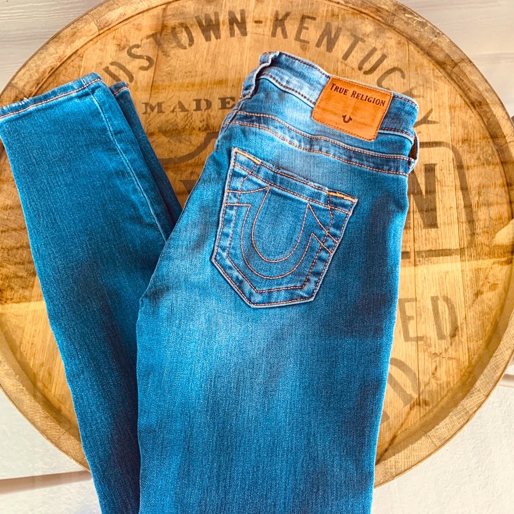 EUC SZ 25 True Religion Jennie Jeans.